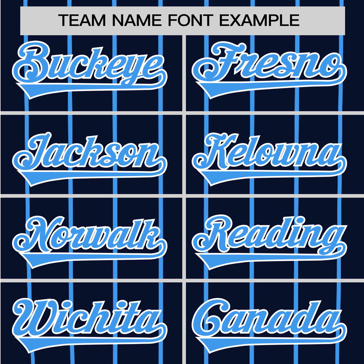 Custom Navy-Light Blue Pinstripe Authentic Raglan Sleeves Baseball Jersey