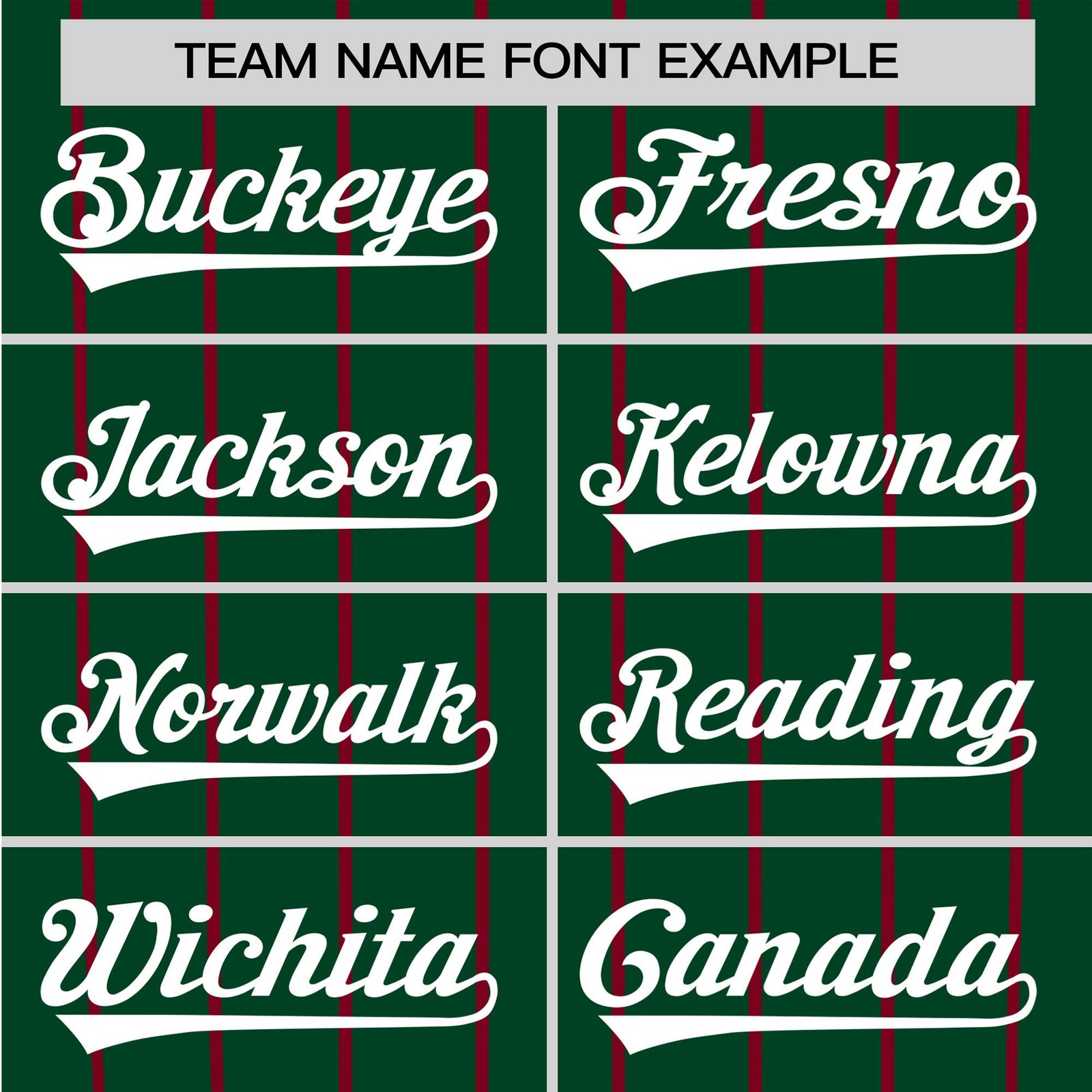 Custom Green Crimson Pinstripe Authentic Raglan Sleeves Baseball Jersey