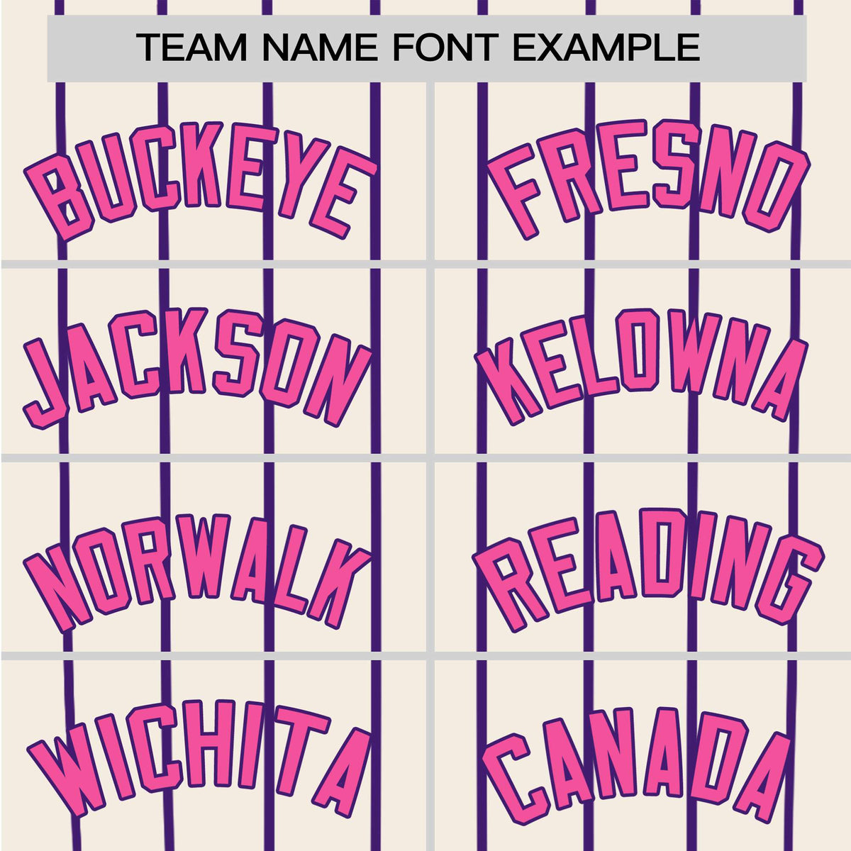 Custom Khaki Purple Pinstripe Authentic Raglan Sleeves Baseball Jersey