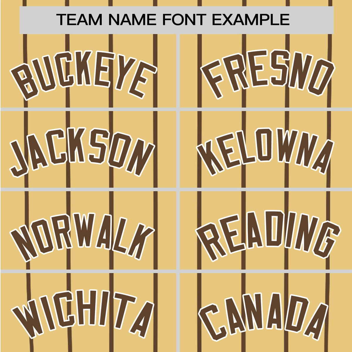 Custom Khaki-Light Brown Pinstripe Authentic Raglan Sleeves Baseball Jersey