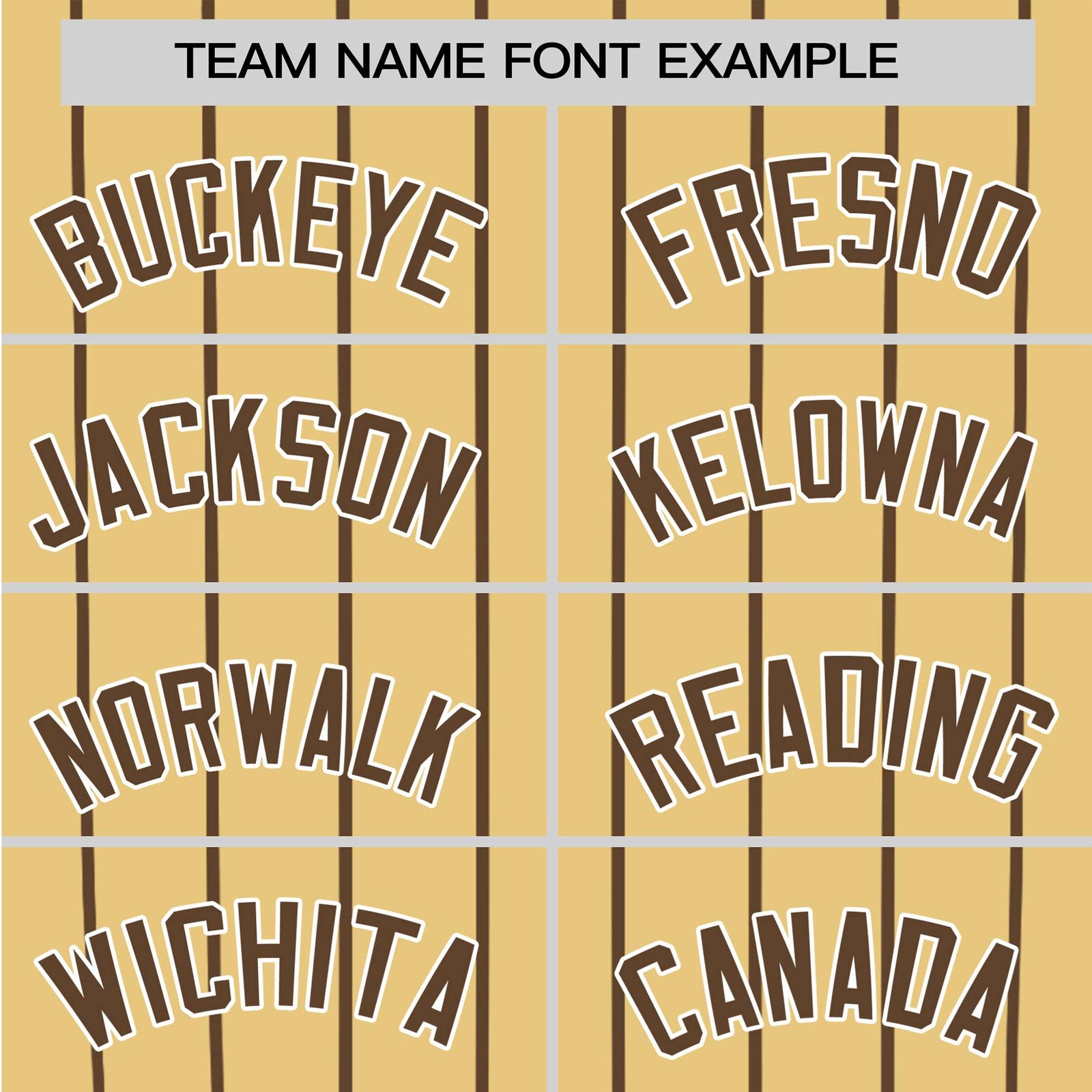 Custom Khaki-Light Brown Pinstripe Authentic Raglan Sleeves Baseball Jersey