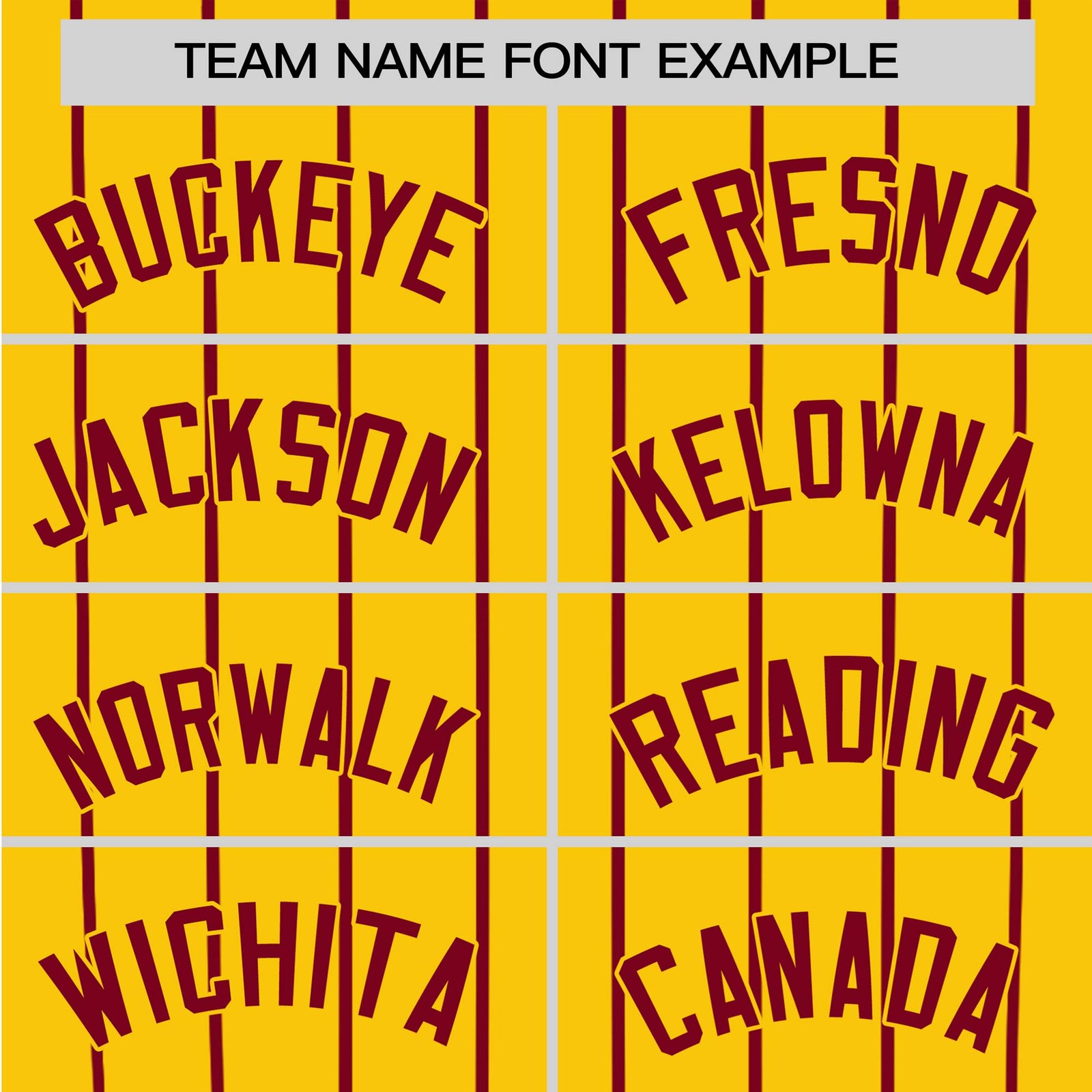 Custom Gold Crimson Pinstripe Gold Crimson Authentic Raglan Sleeves Baseball Jersey