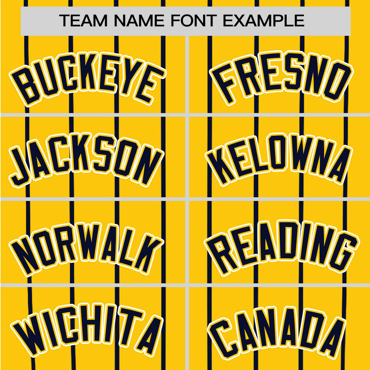 Custom Gold Navy Pinstripe Navy Gold Authentic Raglan Sleeves Baseball Jersey