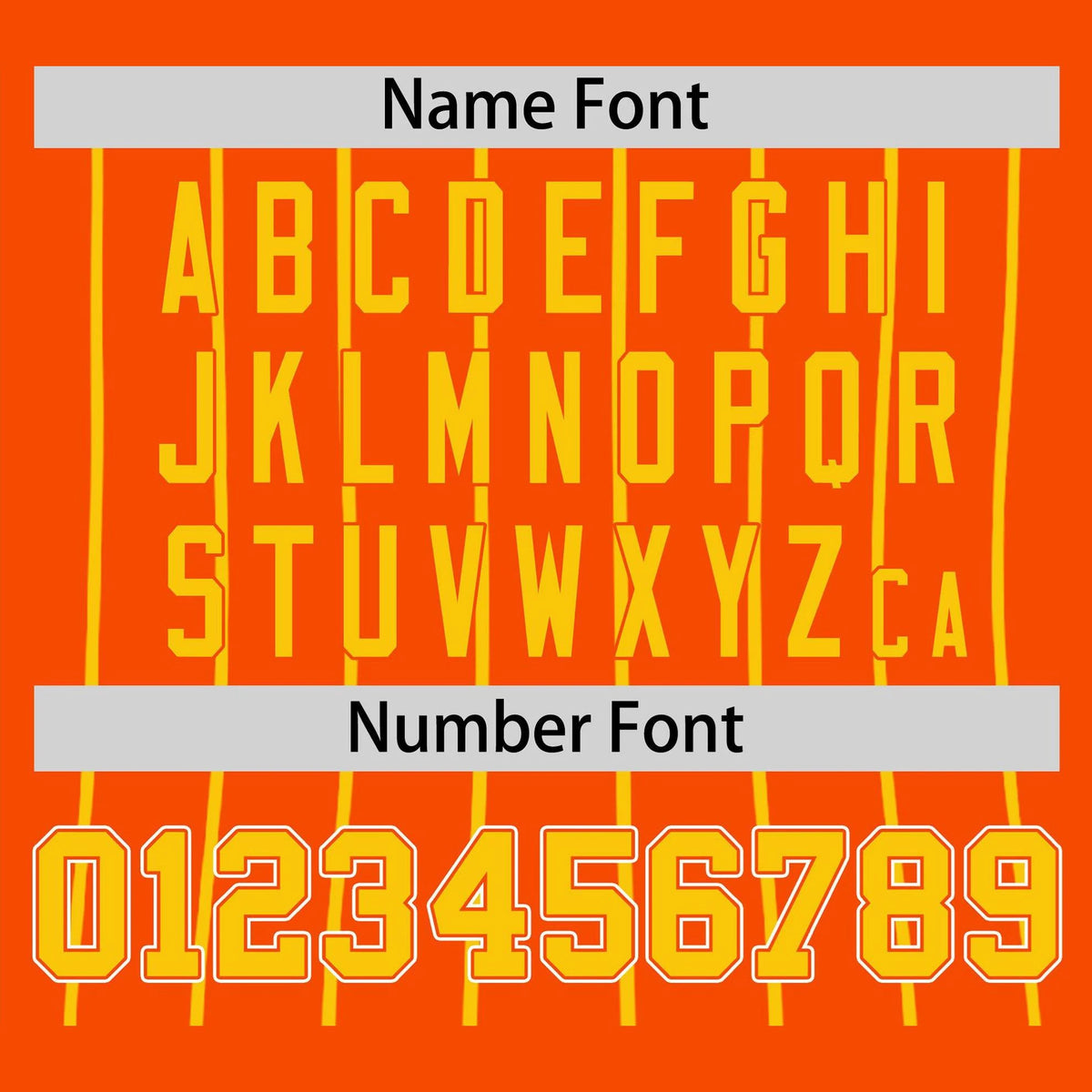 Custom Orange Gold Pinstripe Gold-Orange Authentic Raglan Sleeves Baseball Jersey