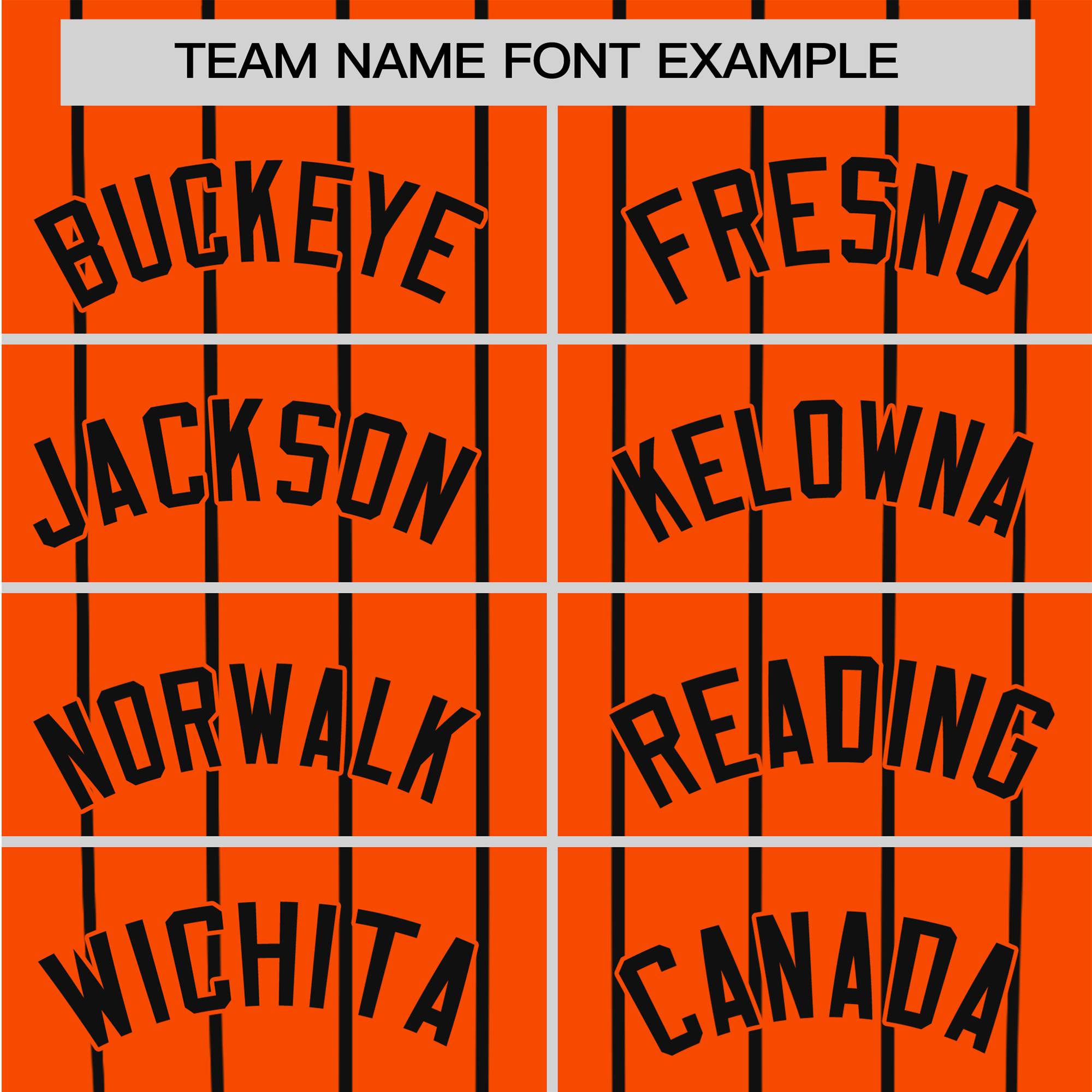 Custom Orange Black Pinstripe Black-Orange Authentic Raglan Sleeves Baseball Jersey