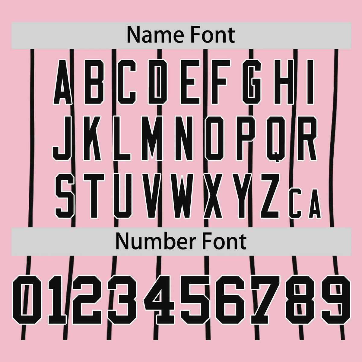 Custom Pink Black Pinstripe Black-Pink Authentic Raglan Sleeves Baseball Jersey