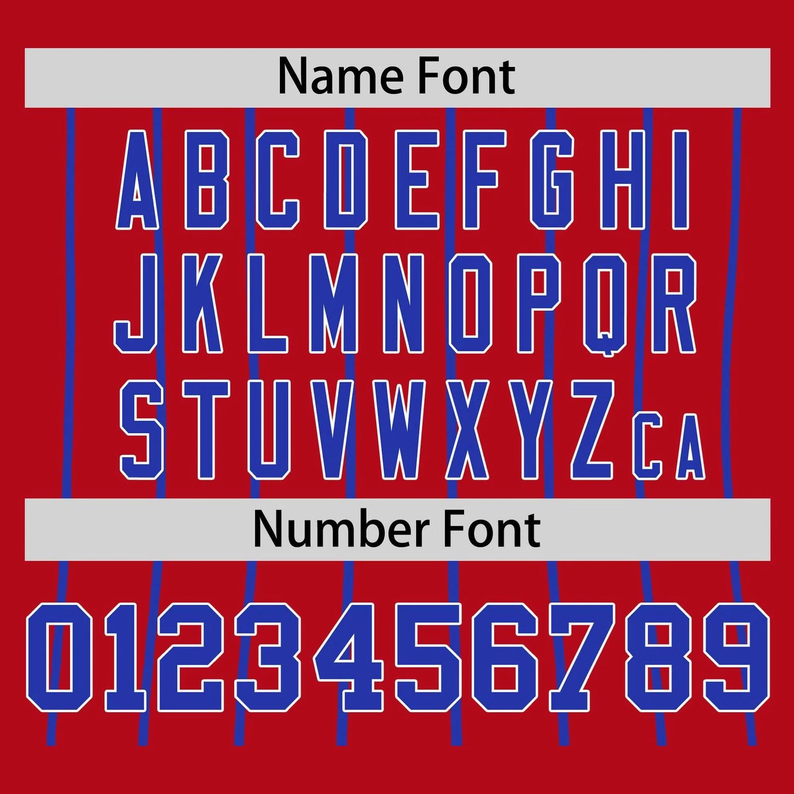 Custom Red-Royal Blue Pinstripe Authentic Raglan Sleeves Baseball Jersey