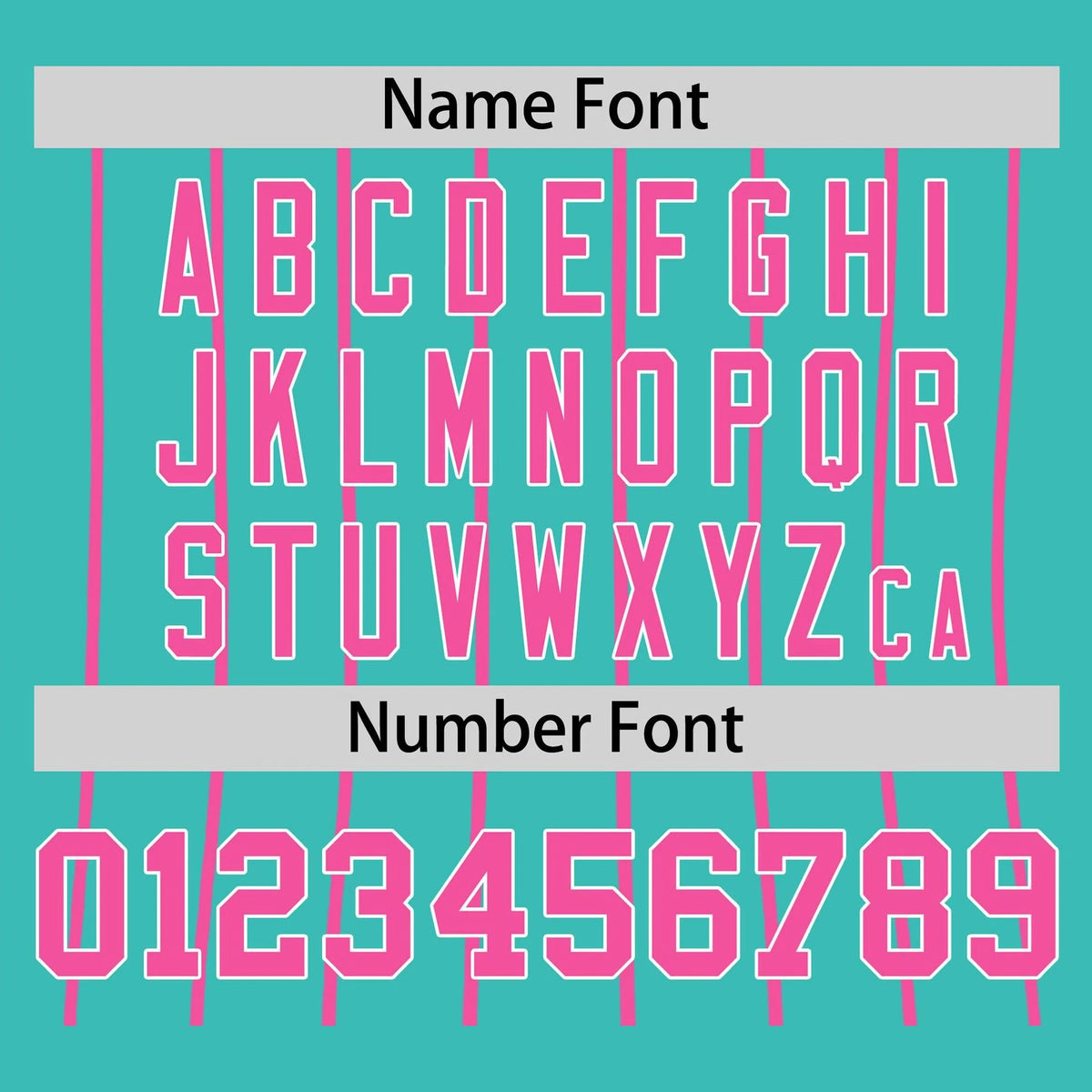 Custom Bright Green-Pink Pinstripe Authentic Raglan Sleeves Baseball Jersey