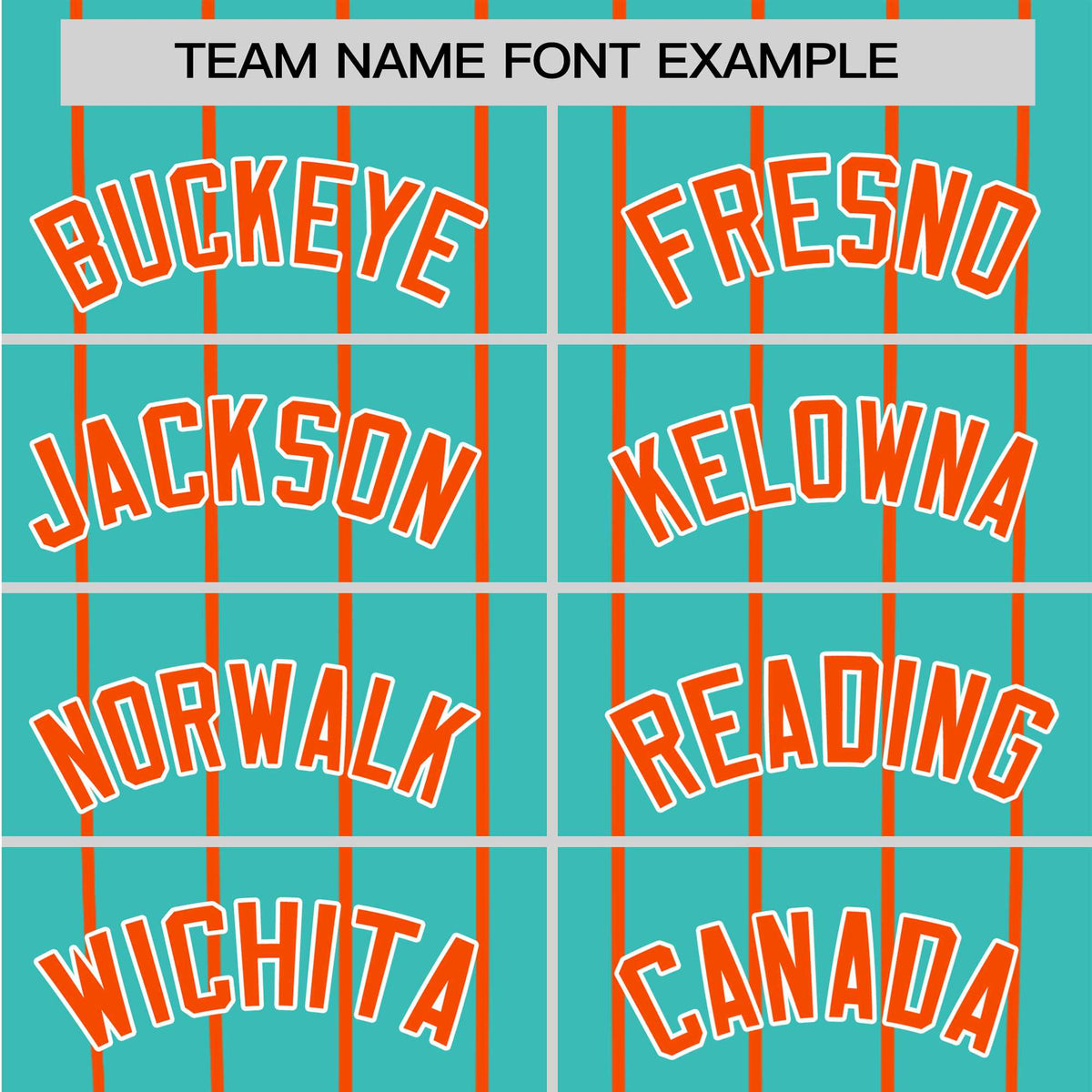 Custom Bright Green-Orange Pinstripe Authentic Raglan Sleeves Baseball Jersey