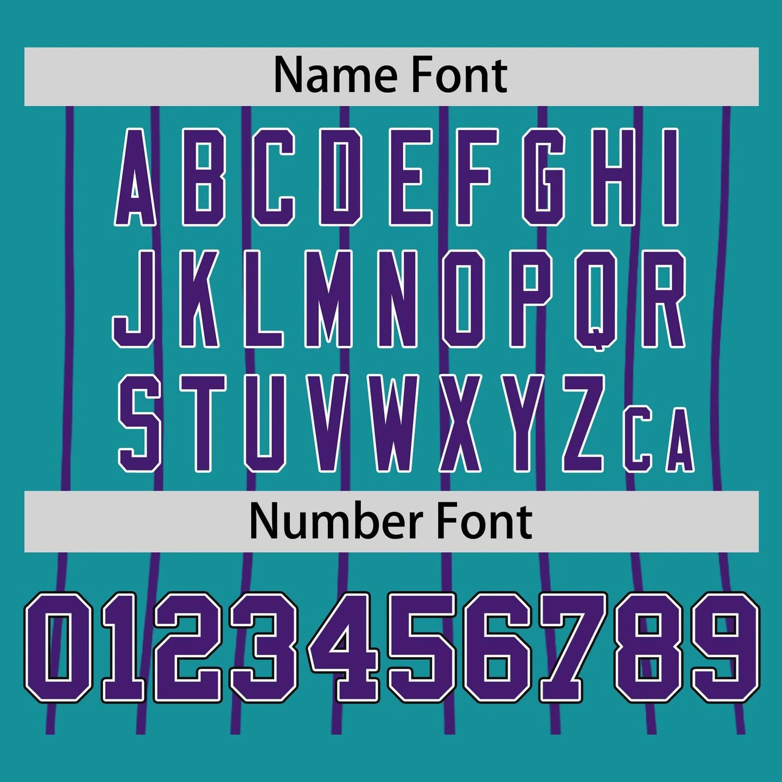 Custom Aqua Purple Pinstripe Purple-Aqua Authentic Raglan Sleeves Baseball Jersey