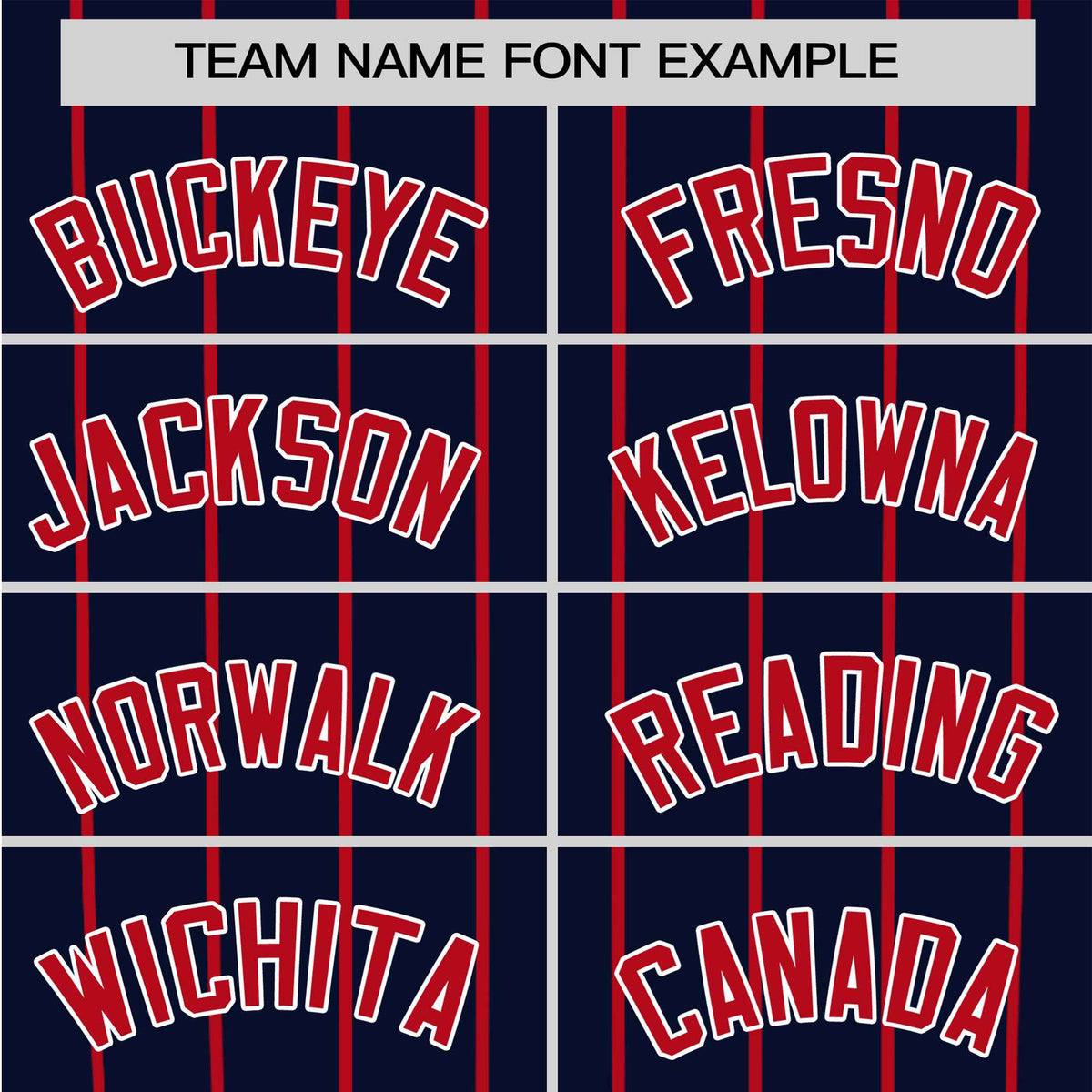 Custom Navy Red Pinstripe Red-Navy Authentic Raglan Sleeves Baseball Jersey