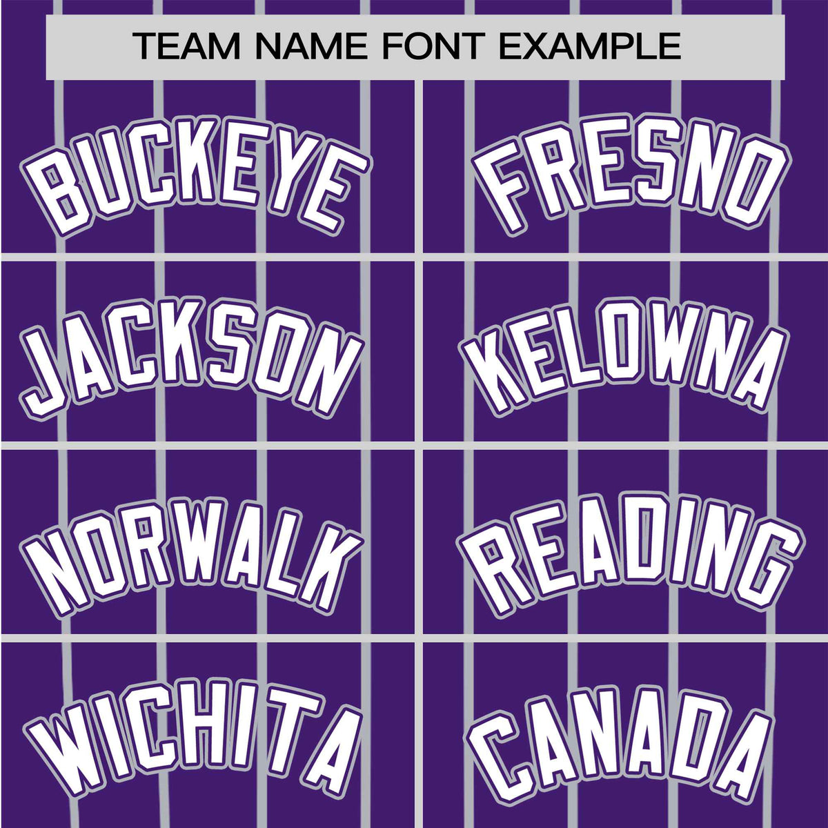 Custom Purple Gray Pinstripe Gray Purple Authentic Raglan Sleeves Baseball Jersey