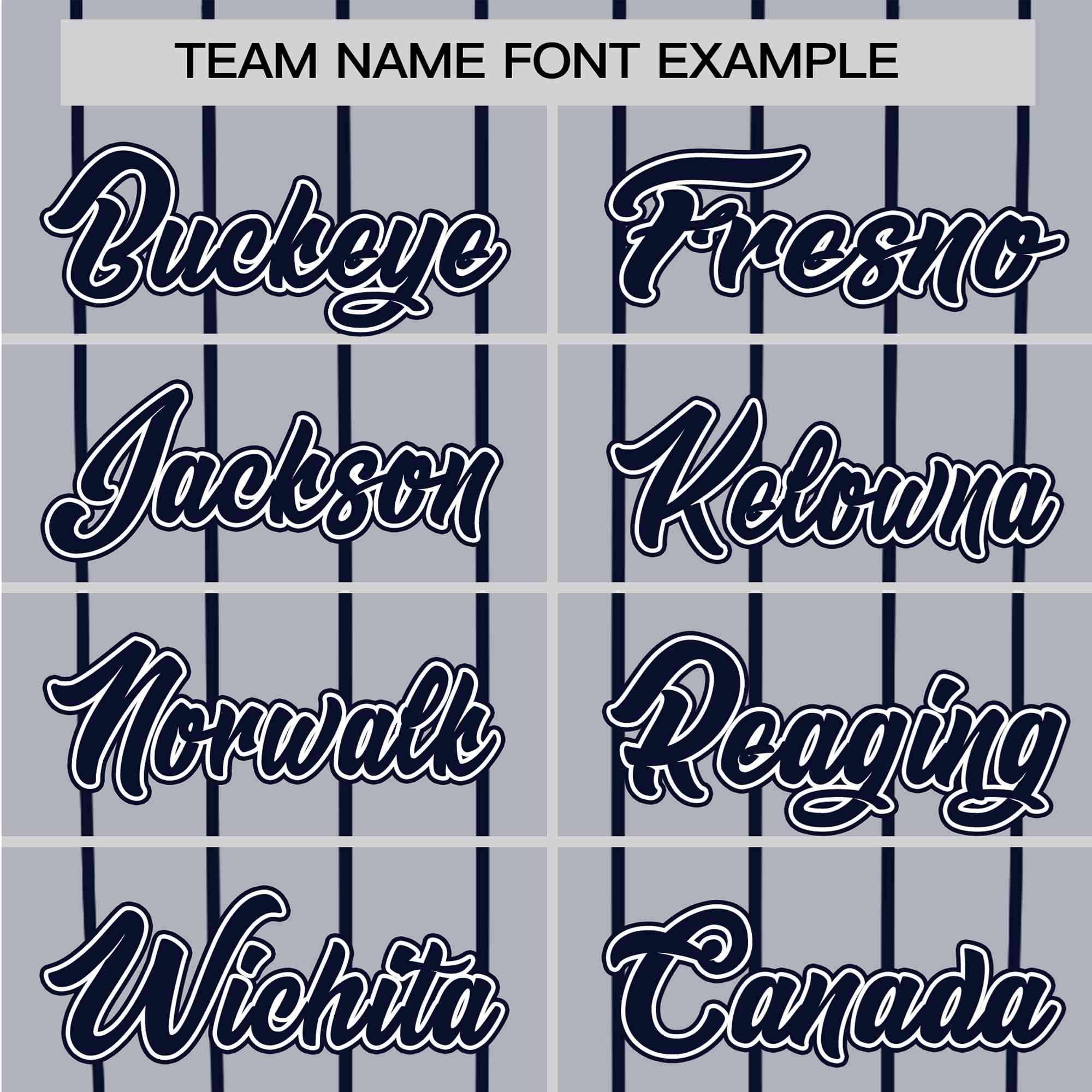 Custom Gray Navy Pinstripe Navy-Gray Authentic Raglan Sleeves Baseball Jersey