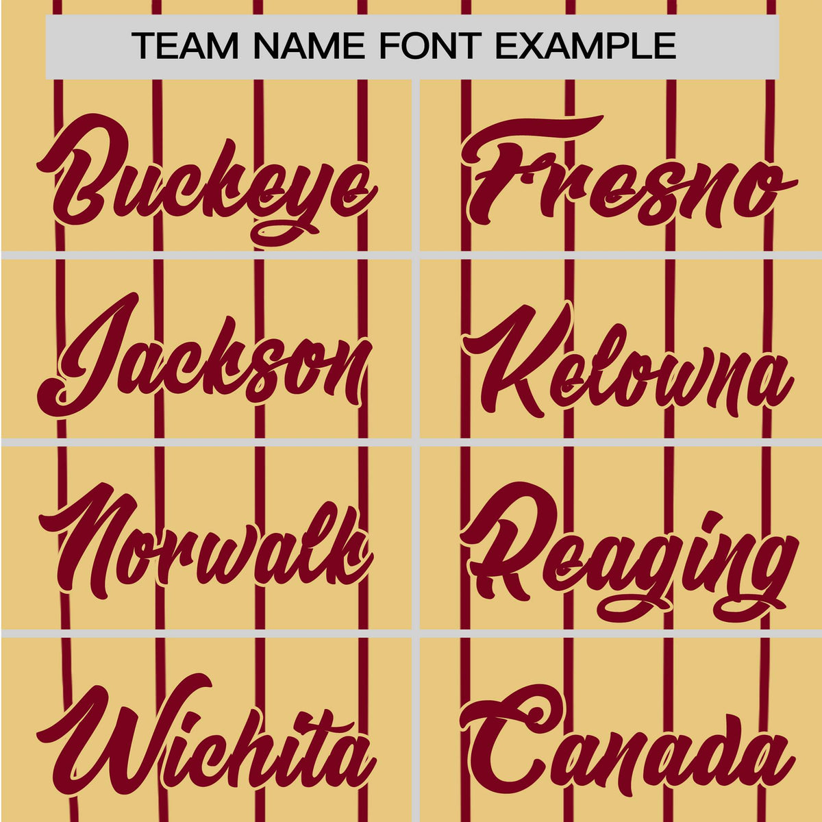 Custom Khaki Crimson Pinstripe Authentic Raglan Sleeves Baseball Jersey