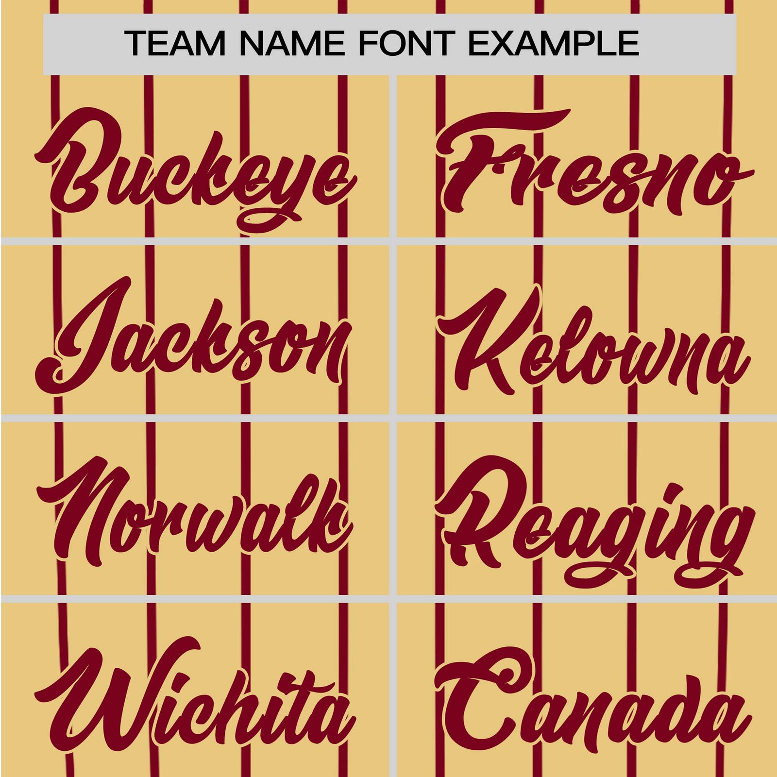 Custom Khaki Crimson Pinstripe Authentic Raglan Sleeves Baseball Jersey