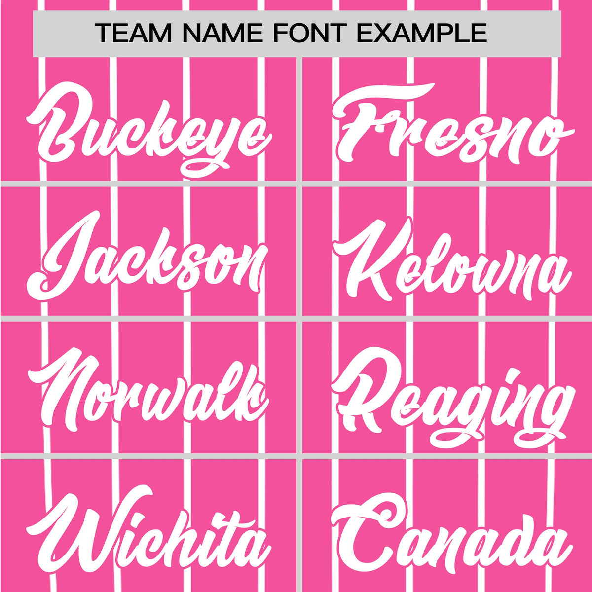 Custom Pink White Pinstripe White-Pink Authentic Raglan Sleeves Baseball Jersey