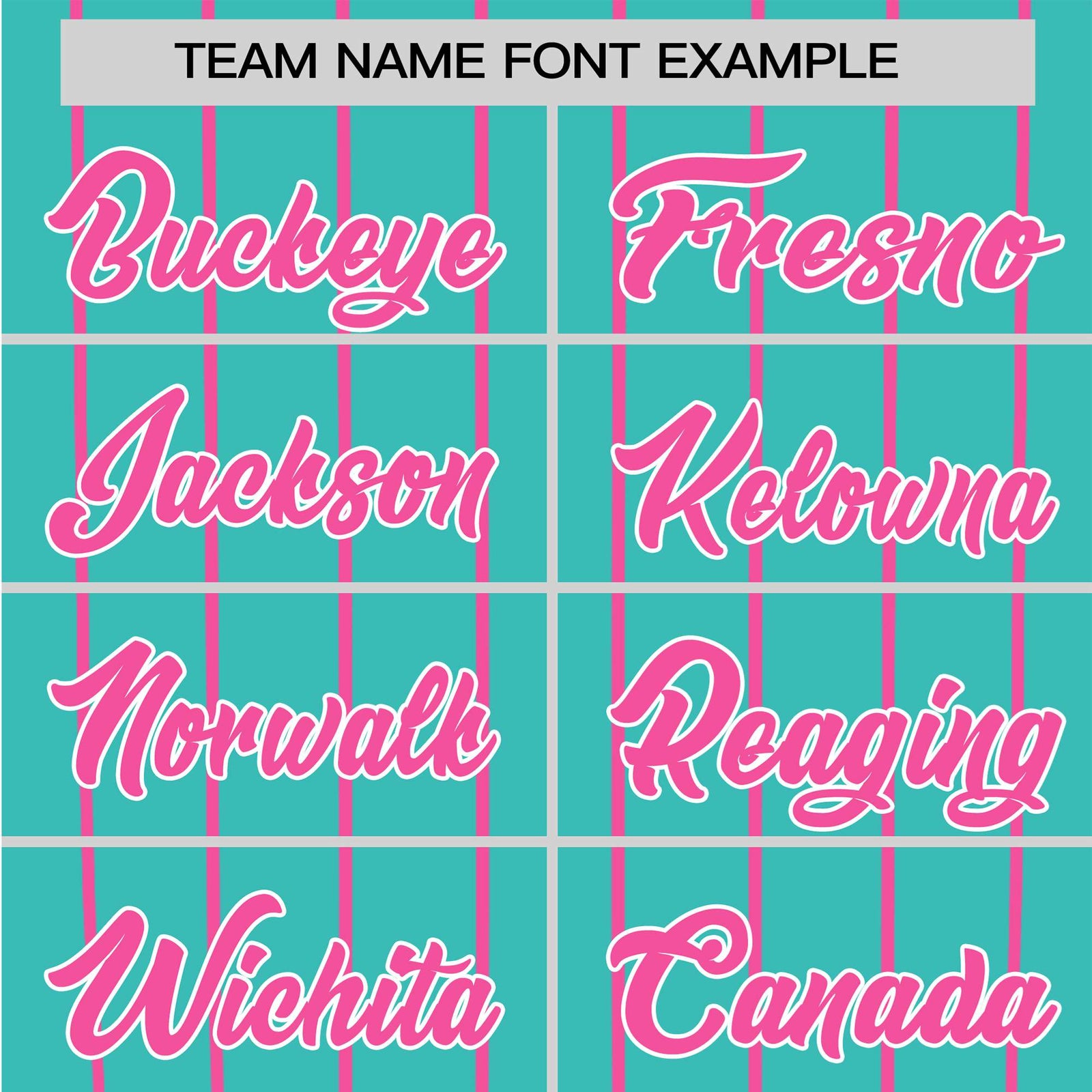 Custom Bright Green-Pink Pinstripe Authentic Raglan Sleeves Baseball Jersey