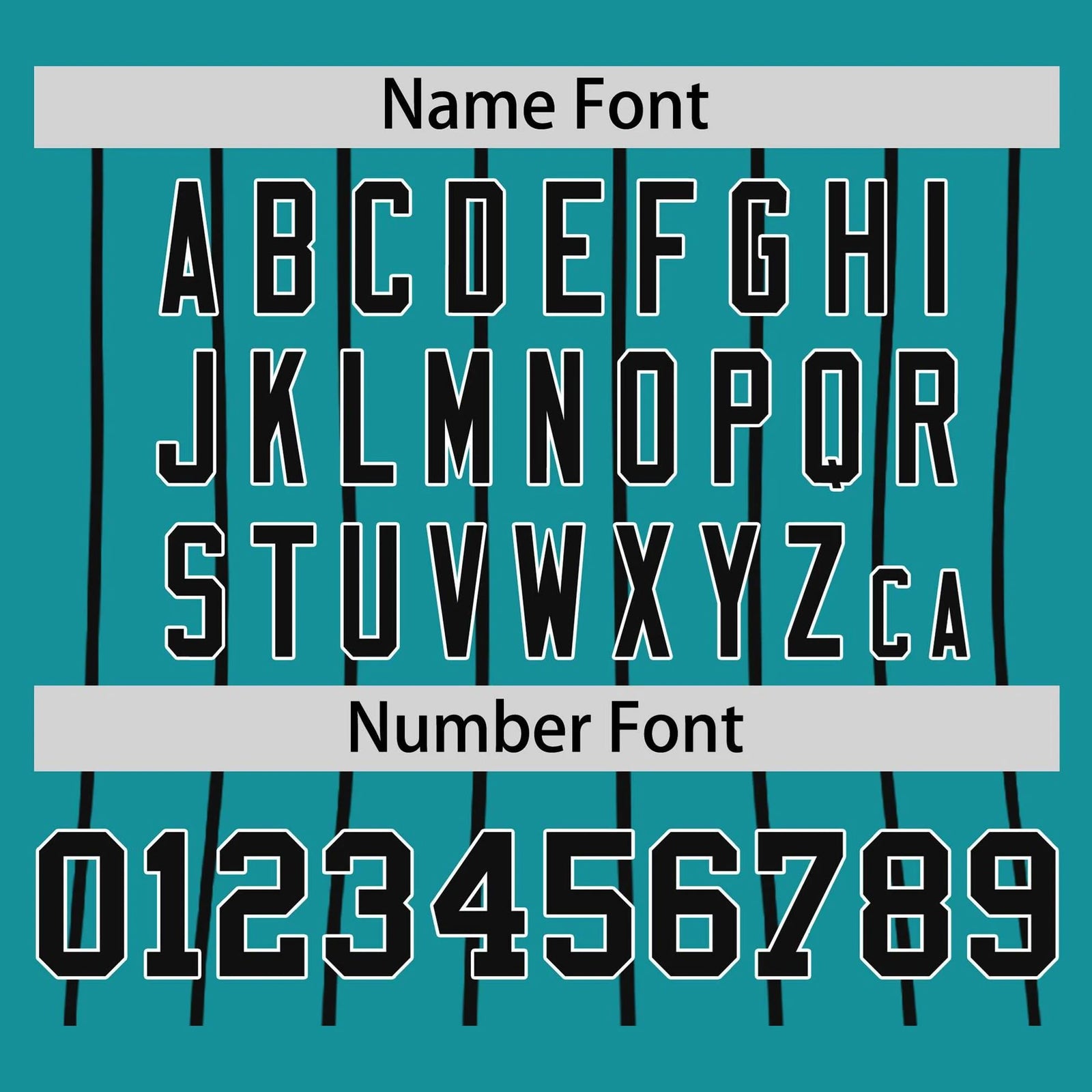 Custom Aqua Black Pinstripe Black-Aqua Authentic Raglan Sleeves Baseball Jersey