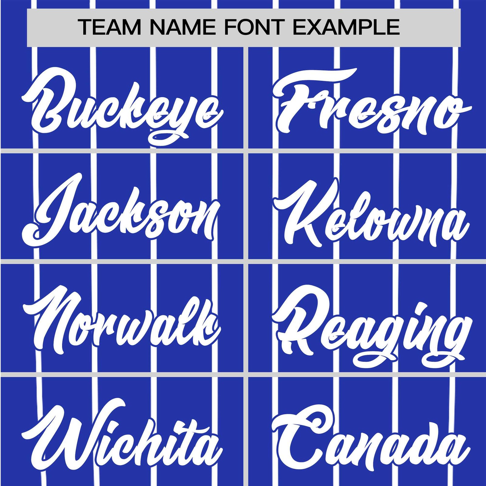 Custom Royal Blue-White Pinstripe Authentic Raglan Sleeves Baseball Jersey