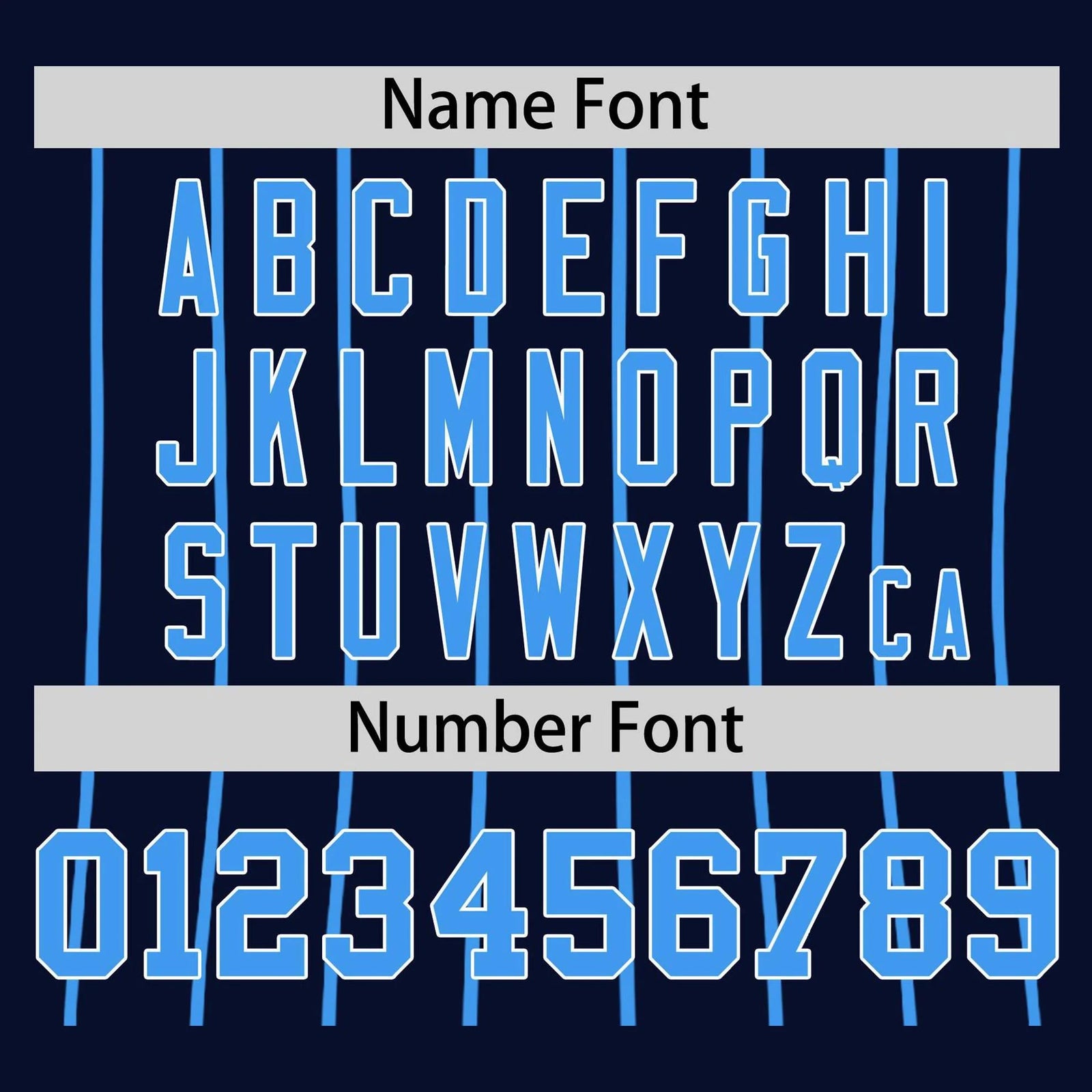 Custom Navy-Light Blue Pinstripe Authentic Raglan Sleeves Baseball Jersey