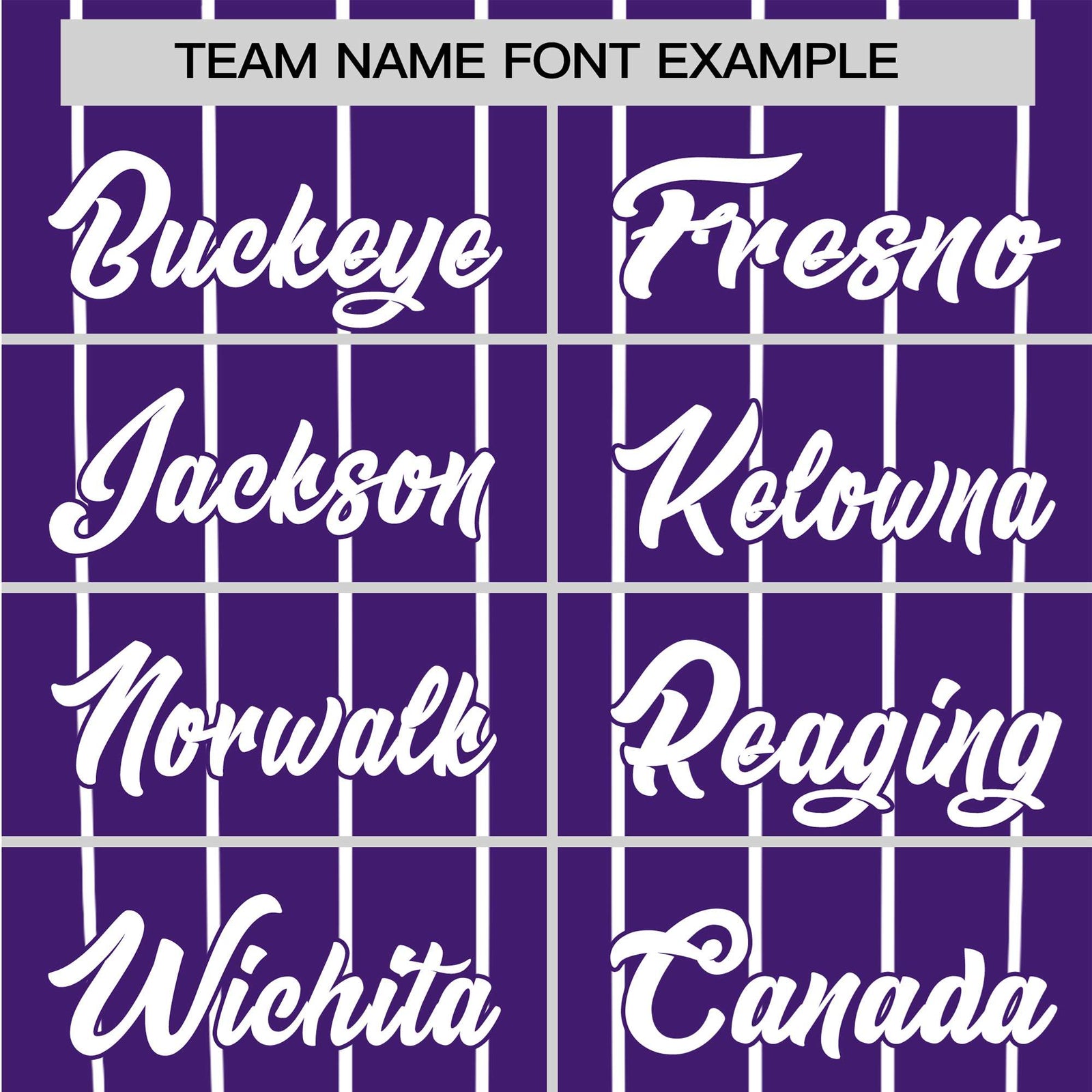 Custom Purple White Pinstripe White Purple Authentic Raglan Sleeves Baseball Jersey