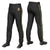 Custom Black Gold01-White Classic Fit Stretch Practice Pull-up Baseball Pants