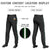 Custom Black Green-White-Green Classic Fit Stretch Practice Pull-up Baseball Pants