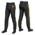 Custom Black Yellow-Kelly Green-Yellow Classic Fit Stretch Practice Pull-up Baseball Pants