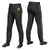 Custom Black Khaki-Black-Khaki Classic Fit Stretch Practice Pull-up Baseball Pants