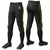 Custom Black Gold01 Classic Fit Stretch Practice Knickers Baseball Pants