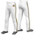 Custom White Black-Gold01-Black Classic Fit Stretch Practice Loose-fit Baseball Pants