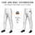 Custom White Black-White Classic Fit Stretch Practice Pull-up Baseball Pants