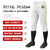 Custom White Yellow White-Yellow Classic Fit Stretch Practice Knickers Baseball Pants