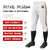 Custom White Red-Black-Red Classic Fit Stretch Practice Knickers Baseball Pants