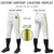 Custom White Gold01-Kelly Green-Gold01 Classic Fit Stretch Practice Knickers Baseball Pants