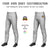 Custom Gray Drak Gray Classic Fit Stretch Practice Pull-up Baseball Pants