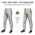 Custom Gray Green-White-Green Classic Fit Stretch Practice Pull-up Baseball Pants