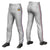 Custom Gray Royal Blue-White-Red Classic Fit Stretch Practice Pull-up Baseball Pants