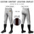 Custom Gray Brown Classic Fit Stretch Practice Knickers Baseball Pants