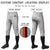 Custom Gray Orange-Black Classic Fit Stretch Practice Knickers Baseball Pants