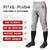 Custom Gray Red-Black-Red Classic Fit Stretch Practice Knickers Baseball Pants