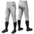 Custom Gray Kelly Green-White-Kelly Green Classic Fit Stretch Practice Knickers Baseball Pants