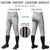 Custom Gray Navy-Old Gold-Navy Classic Fit Stretch Practice Knickers Baseball Pants