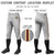 Custom Gray Khaki-Crimson-Khaki Classic Fit Stretch Practice Knickers Baseball Pants