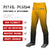 Custom Yellow Black Gradient Fit Stretch Practice Loose-fit Baseball Pants