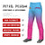 Custom Blue Pink Gradient Fit Stretch Practice Loose-fit Baseball Pants