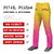 Custom Yellow Pink Gradient Fit Stretch Practice Loose-fit Baseball Pants