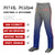 Custom Gray Royal Blue Gradient Fit Stretch Practice Loose-fit Baseball Pants