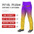 Custom Purple Yellow Gradient Fit Stretch Practice Loose-fit Baseball Pants