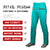 Custom Bright Green Aqua Gradient Fit Stretch Practice Loose-fit Baseball Pants